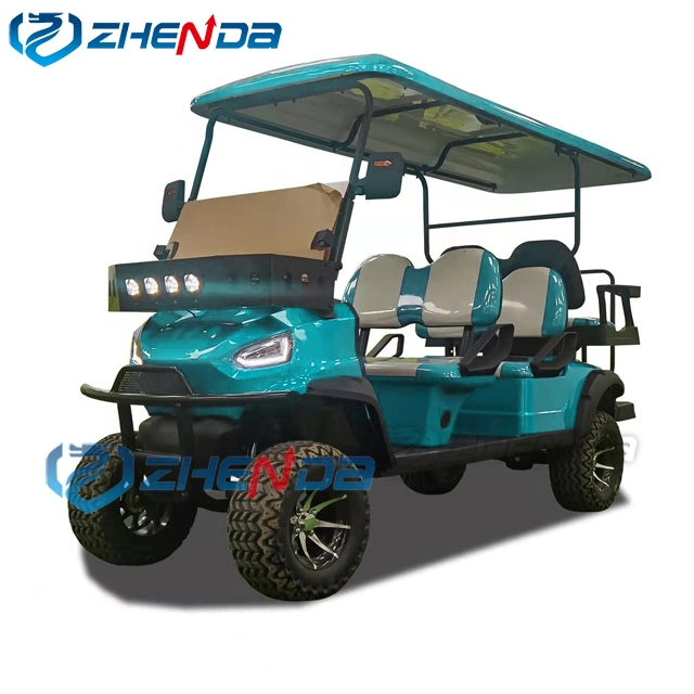 Custom Color and Logo Golf Buggy/Club Golf Cart with Car Bumper/Club Car Rain Cover for Sale