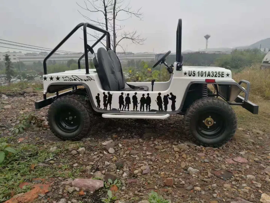 125cc Gasoline Mini Jeep Cool Golf Cart off Road Car Quad ATV