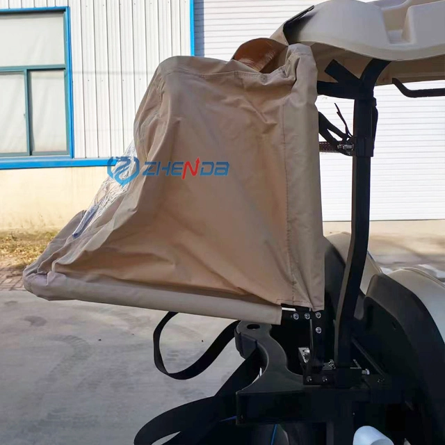 Zhenda Antique Battery Operated Electric Car Golf Tourism Carts Street Legal Quality Electric Vintage Golf Car