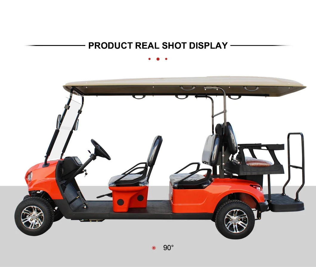 48V Club Car Golf Cart Battery Street Legal Golf Carts Vehicles 6 Seaters 4 Wheel Electric Club Car Golf Cart