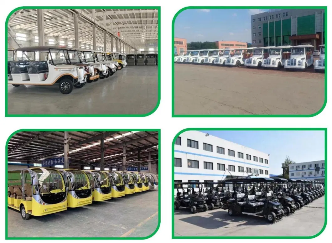 Qingdao Supplier Tourist Bus Hot Sale 14 Seat Electric Mini Sightseeing Bus Electric Vehicle with Doors