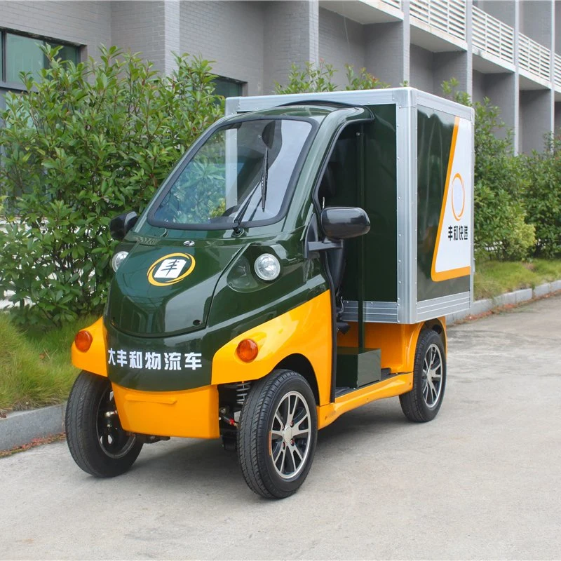 Easy Handling Mini Electric Delivery Cart Utility Vehicle