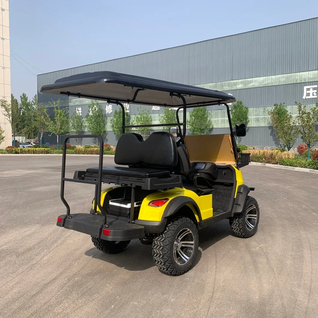 4 Seat Electric Hunting Lifted Golf Carts with Front Basket