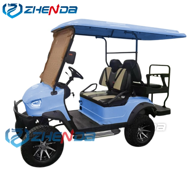 Custom Color and Logo Golf Buggy/Club Golf Cart with Car Bumper/Club Car Rain Cover for Sale