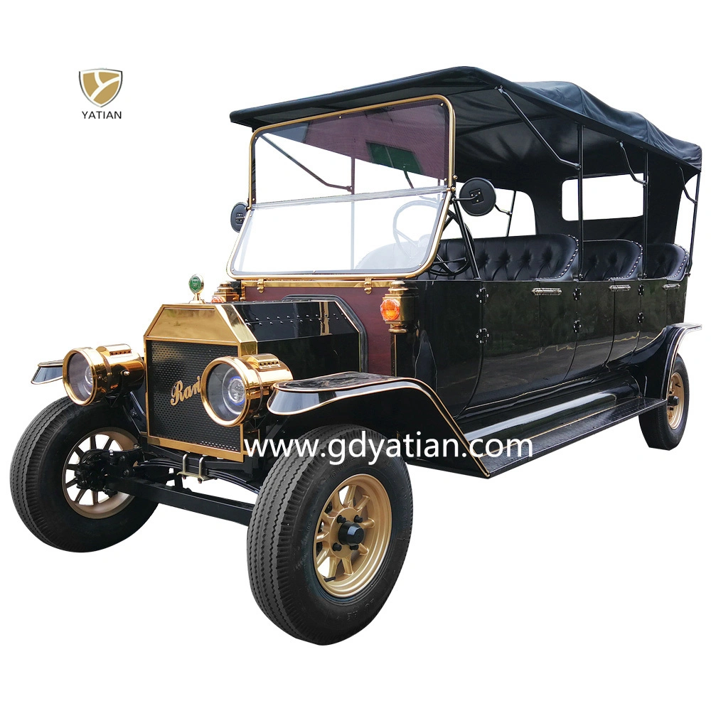 Street Legal 8 Passenger Electric Vintage Classic Car Model T with Doors