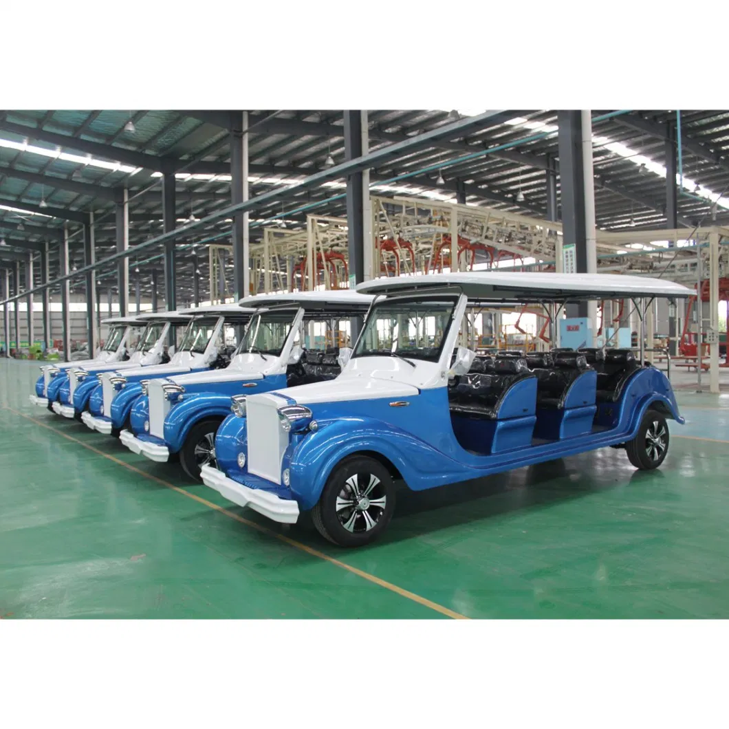 220V Airport Shuttle Vehicles Electric Resort Cart CE Approved OEM Services