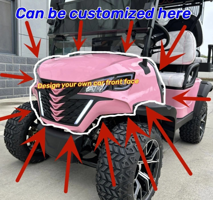 Golf Cart Customize Your Own Cart Front Hood, Only for Dealer