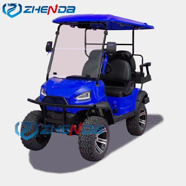 Custom Color and Logo Golf Buggy/Club Golf Cart with Car Bumper/Club Car Rain Cover for Sale