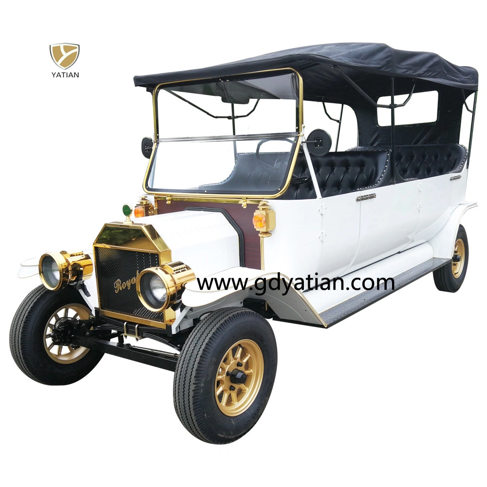 Street Legal 8 Passenger Electric Vintage Classic Car Model T with Doors