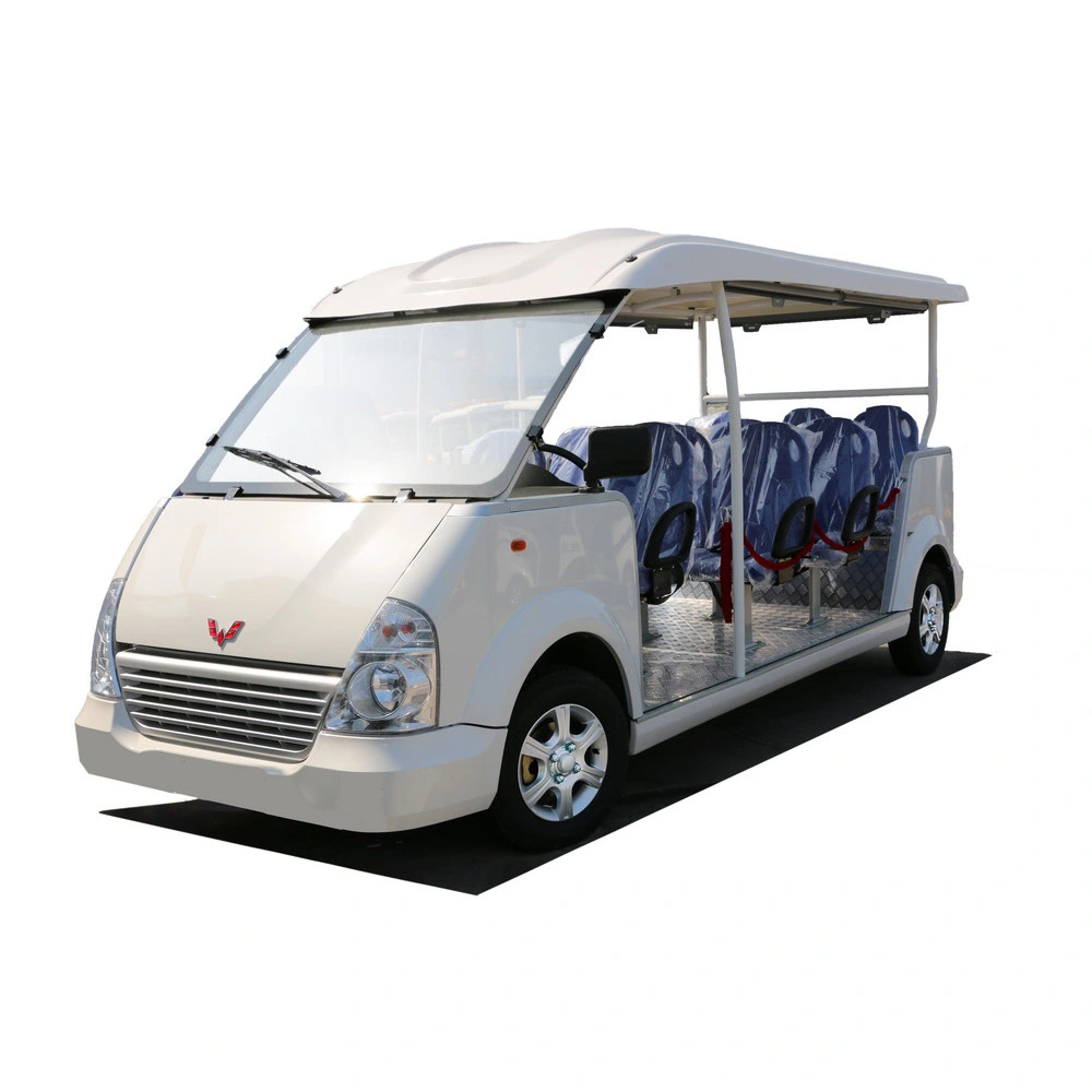 Smart 18 Seater Gasoline Lsv Electric Sightseeing Cart and Golf Trolley Hot Sales in China