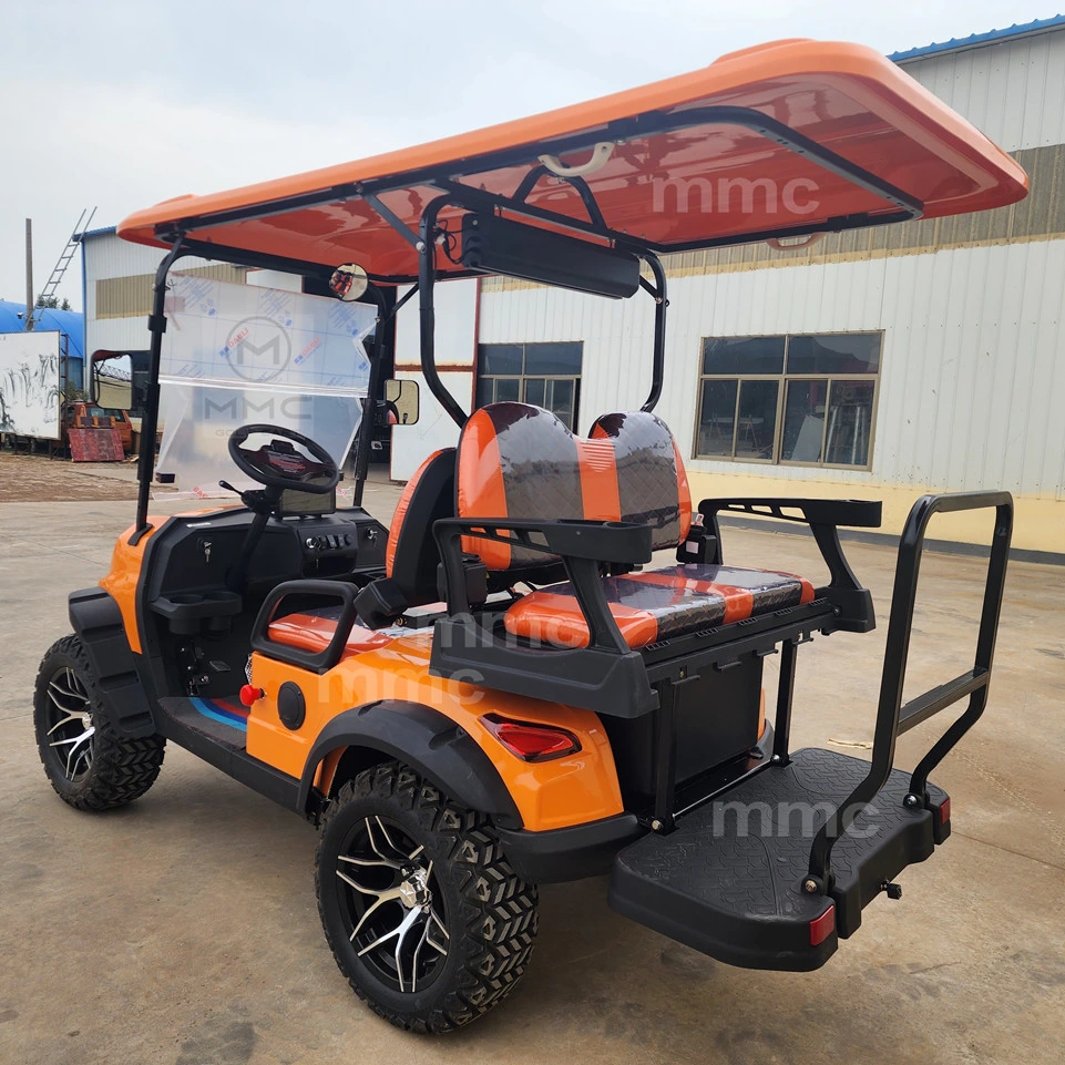 New 4 Seater Electric Golf Cart 48V Lithium Battery Road off Car