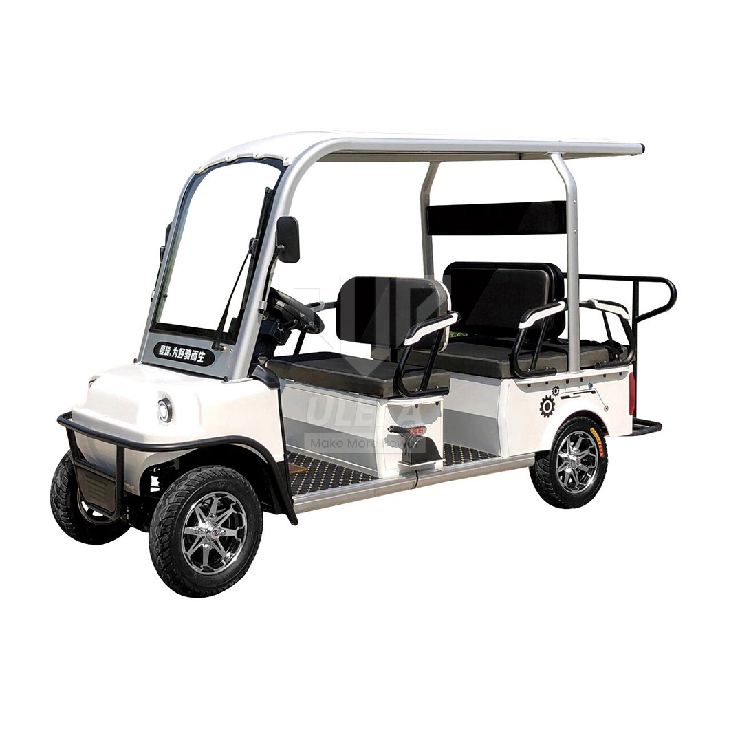 Ulela Electric Golf Cart Manufacturers 80-100km Endurance Mileage Electric Lifted Golf Cart China 6 Seater Golf Carts Electric Golf Trolley