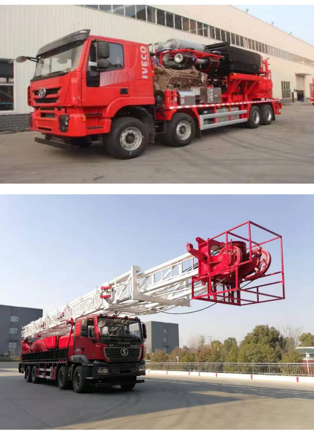 Shacman 8*4 Delong 700 Well Flushing-Wax Removal Truck Oil Field Vehicle Customized