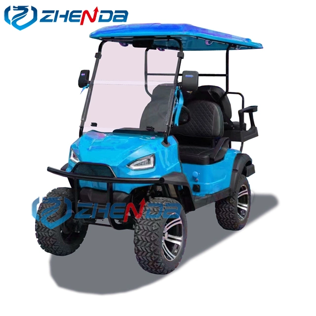 Custom Color and Logo Golf Buggy/Club Golf Cart with Car Bumper/Club Car Rain Cover for Sale