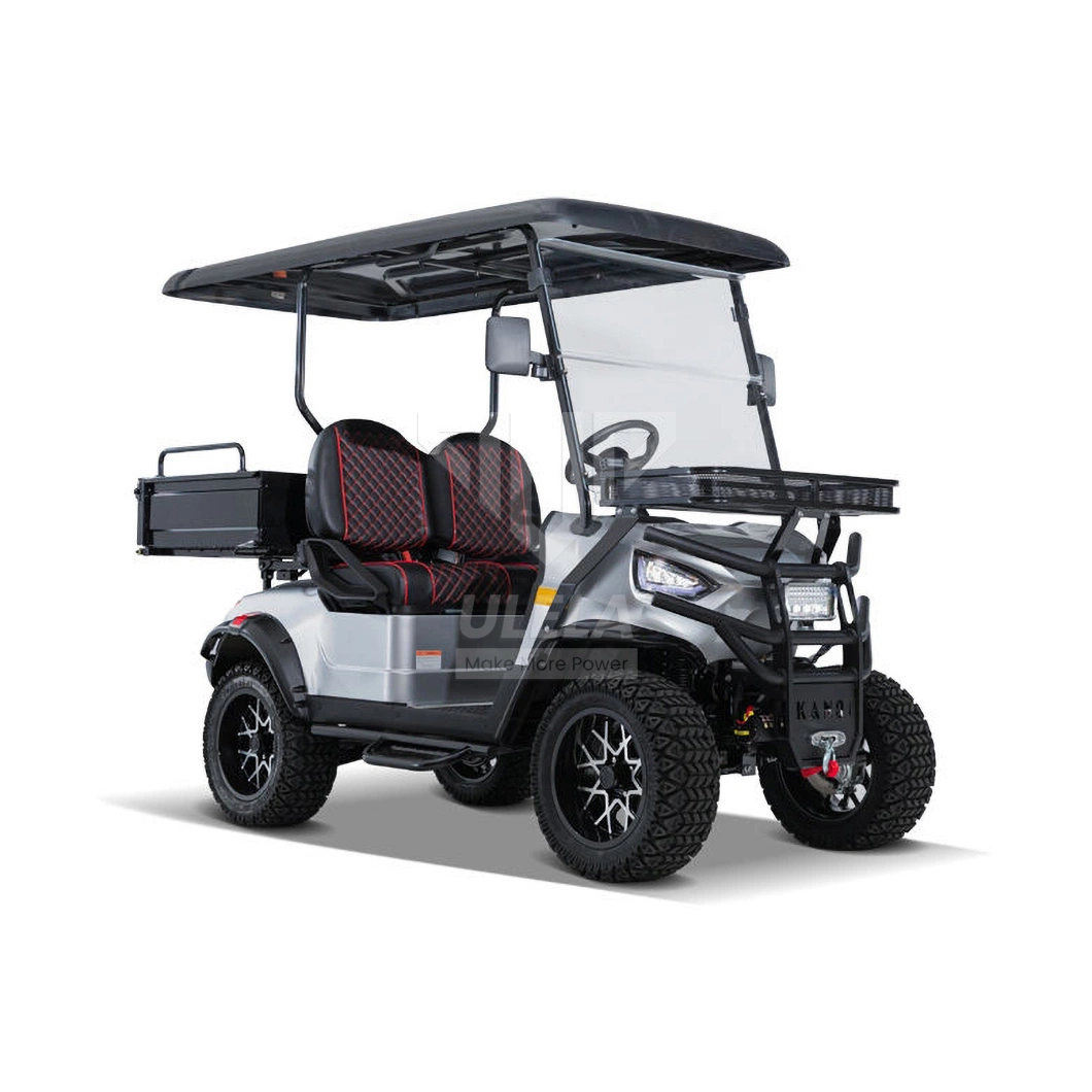 Ulela Advanced EV Golf Cart Dealers 100km Maximum Mileage 7 Seat Golf Carts China 2 Seater Big Golf Carts