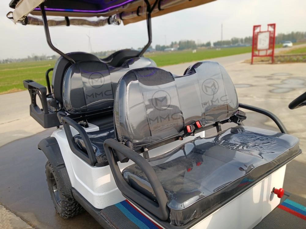 Street Legal Personal Lifted New Model Golf Scooter 48V 72V Lithium Battery Hunting Electric Golf Buggy 4+2 Seater Golf Cart