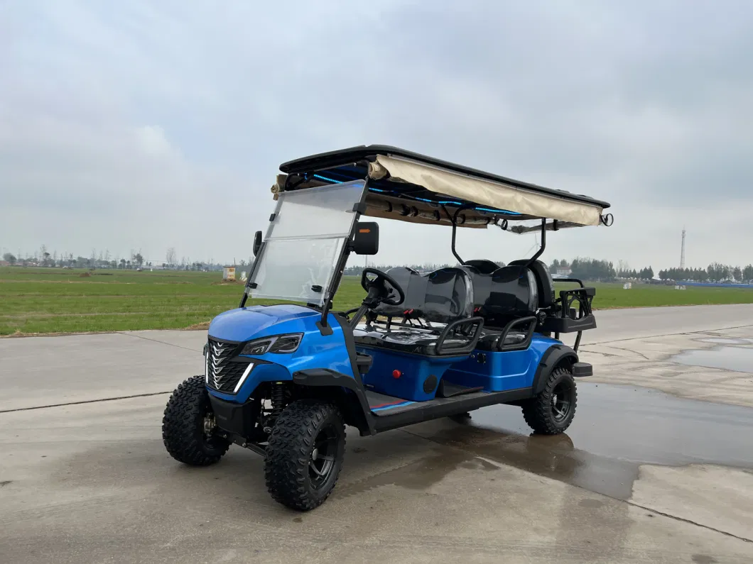 MMC Golf Cart Dealers Steel Frame 4 Seater Mini Golf Cart China 6 Seater off Road Golf Carts