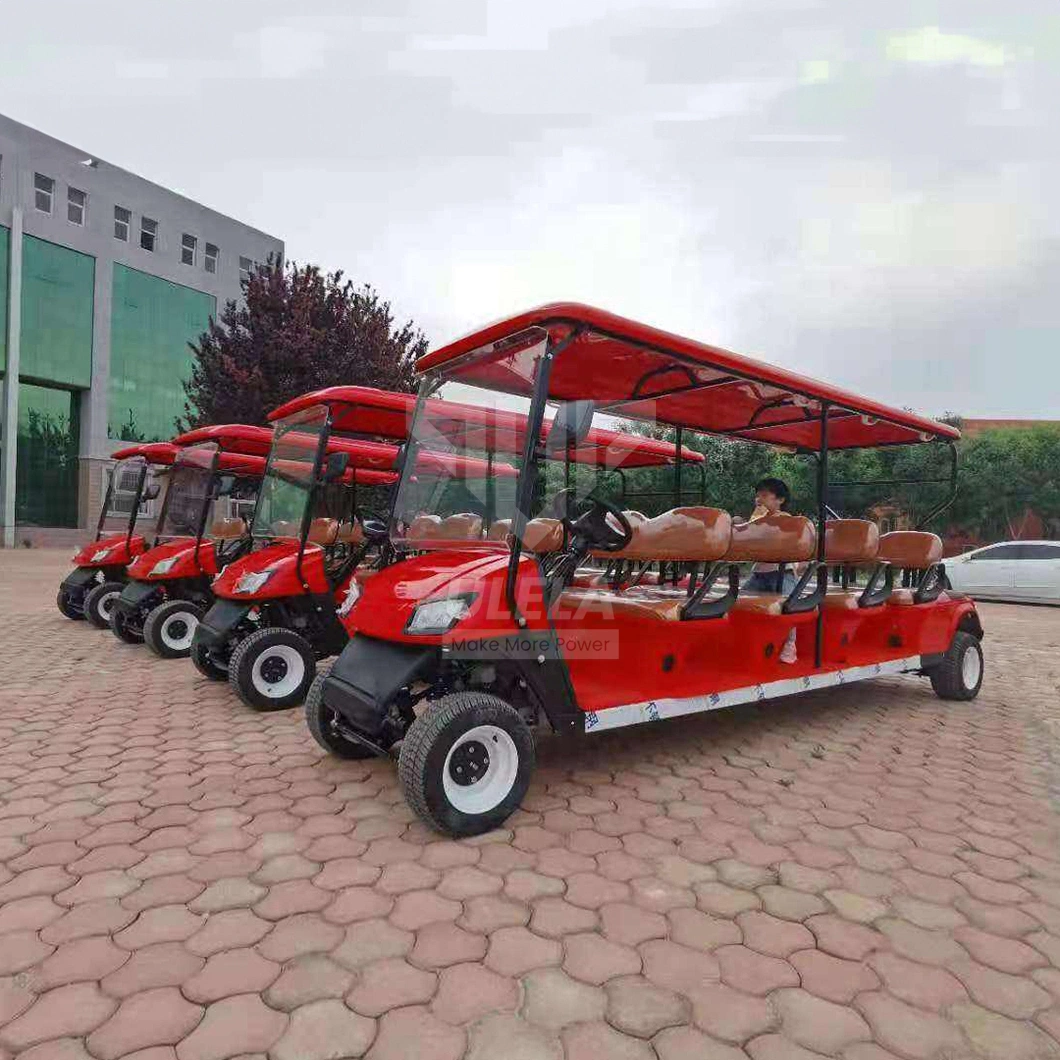 Ulela Best Golf Cart Manufacturers Rear Wheel Drive Sightseeing Golf Cart China 8 Seater Fancy Golf Carts