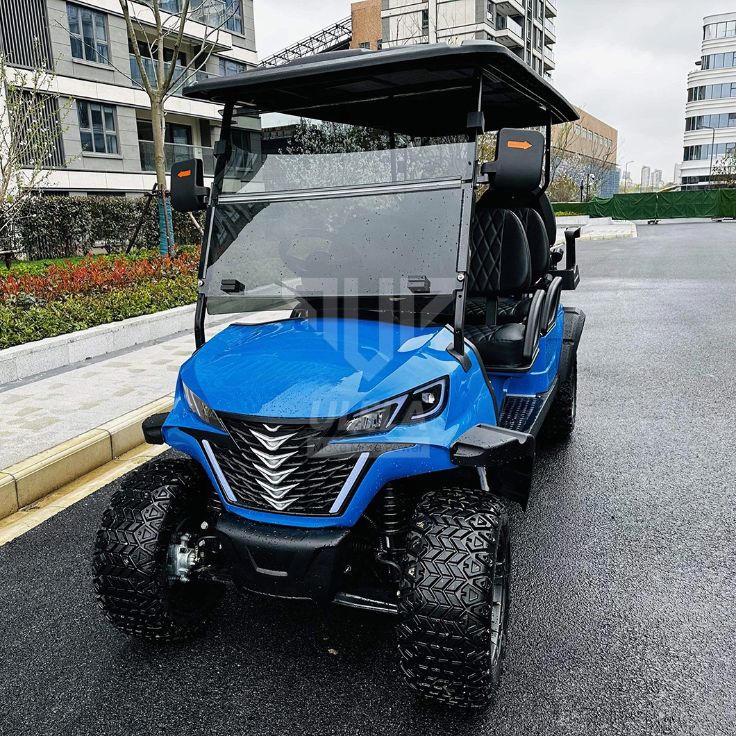 Ulela Electric Golf Cart Manufacturers 80-100km Endurance Mileage Electric Lifted Golf Cart China 6 Seater Golf Carts Electric Golf Trolley