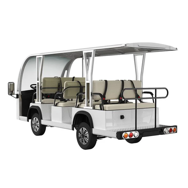 Sightseeing Bus New Model CE Approved 11 Seater Street Legal Customized Electric Golf Carts