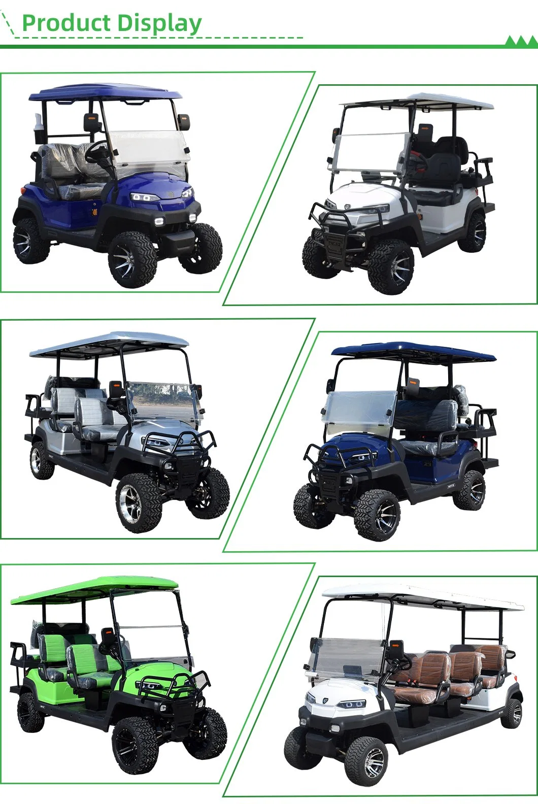 4 Seat Electric Club Golf Cart Factory Price Global Recruitment Dealer