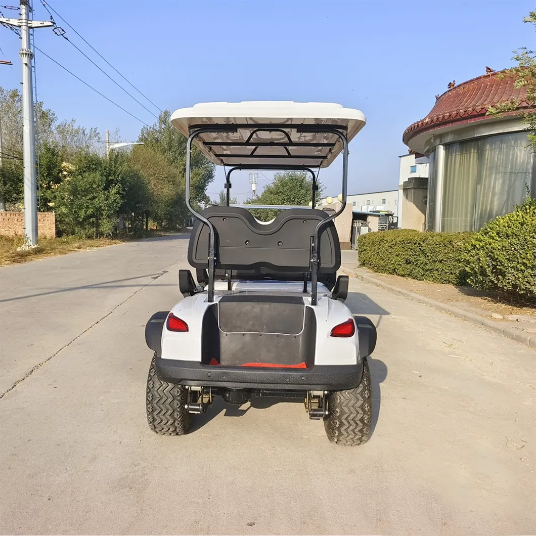 Strong Power 4 Seats Electric Lifted Hunting Golf Cart for Sand Road