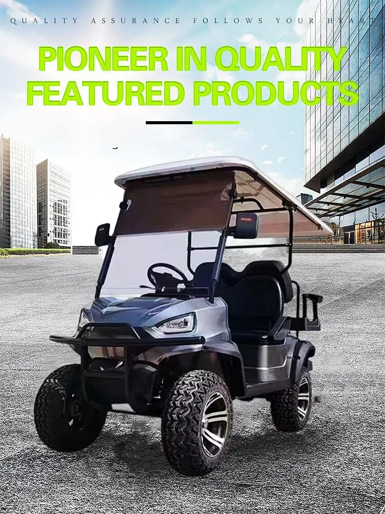 Wholesale Utility Fancy 4 Seater Golf Electric Cart Cool off-Road Golf Cart on Sale