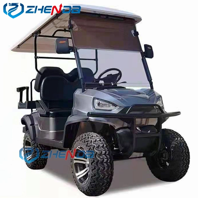 Custom Color and Logo Golf Buggy/Club Golf Cart with Car Bumper/Club Car Rain Cover for Sale