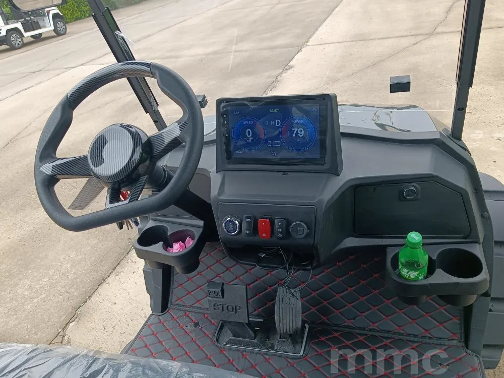 New 4 Seater Electric Golf Cart 48V Lithium Battery Road off Car