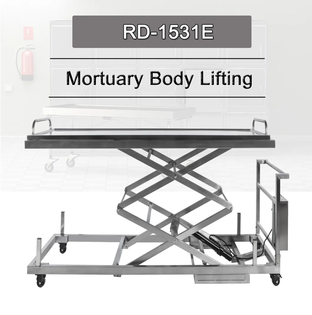 Dead Body Lifter Mortuary Trolley Funeral Supplies