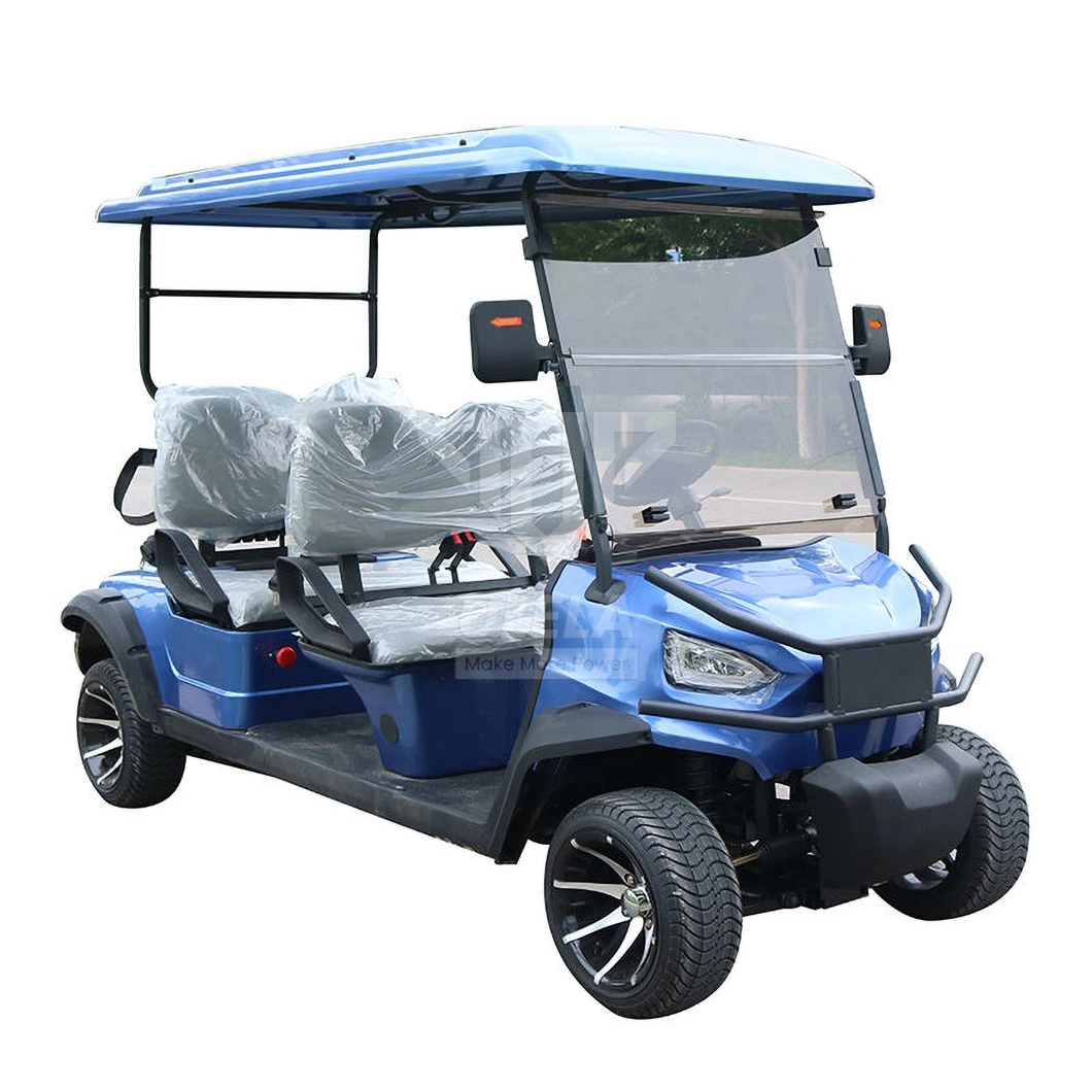 Ulela 4 Seater Golf Car Dealer 100km Maximum Mileage Cart De Golf Electrique China 4 Seater E Golf Carts