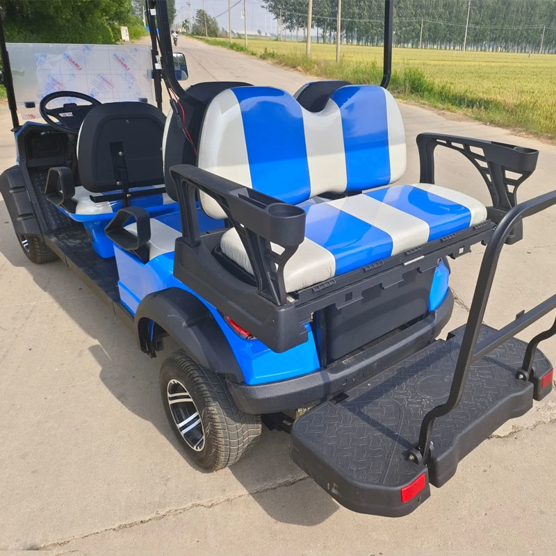 Lithium Battery Best Sellers Golf Buggy 2+2+2 Seater Forge Golf Cart