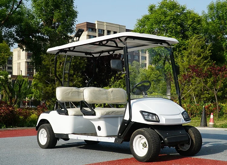 4-Wheel-Drive-Gas-Golf-Cart Green Power Programmer Petrol Engine Street Legal off Road Golf Cart