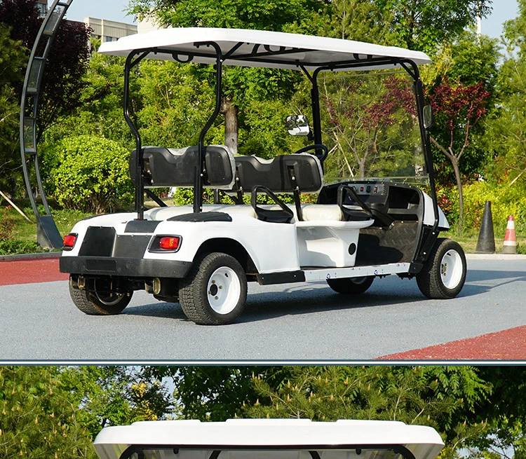 4-Wheel-Drive-Gas-Golf-Cart Green Power Programmer Petrol Engine Street Legal off Road Golf Cart