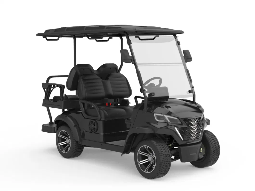 Electric Vehicle 4 Wheel Disc Brake Golf Trolley