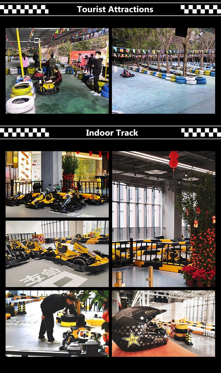 K9-2 Amusement Park Go Karting Cart APP Support Race Go Kart Ride on Car for Child Youth Adult