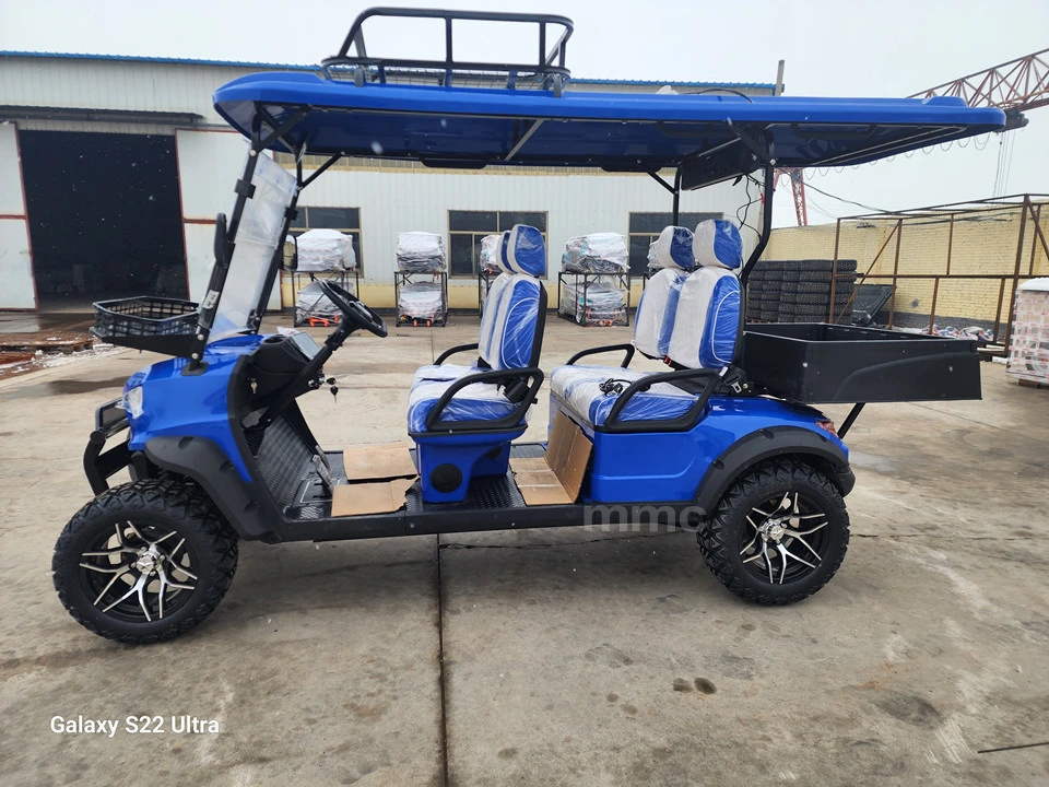 Wholesale Classic Luxury 4/6 Seater Custom Street Legal off-Road Lithium Battery Cargo Box Electric Golf Cart