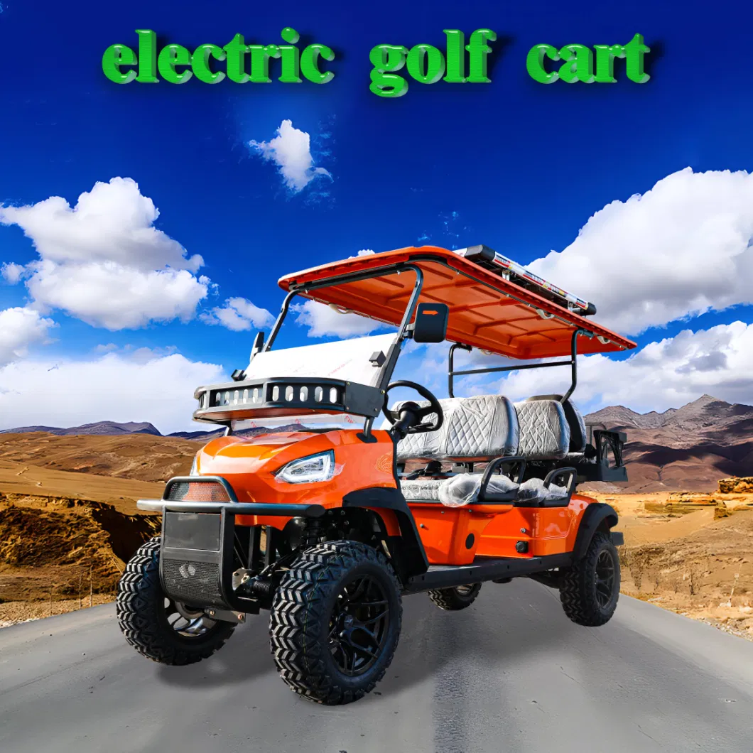 Electric Hunting Car, with off-Road Vehicle, Golf Car, 4-6 Seats, Powerful Performance, Pursuit and Adventure, Enjoy Outdoor Fun