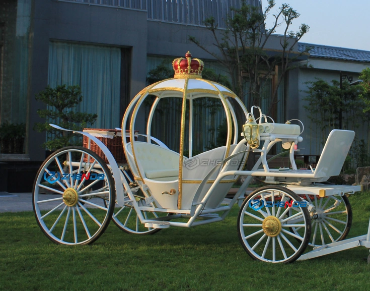 Hot Sale Decorative Cinderella Wedding Carriage Sightseeing Horse Cart