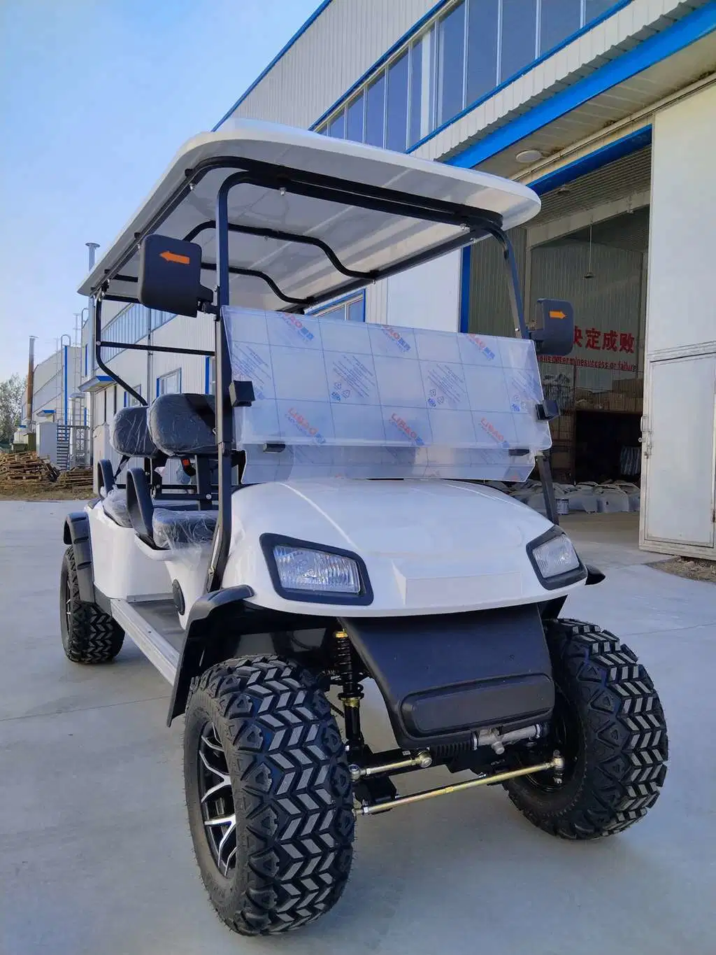 Free Shipping and Full Warranty Street Legal 4 Person Electric Golf Cart Electric 4 Seats Utility Vehicles