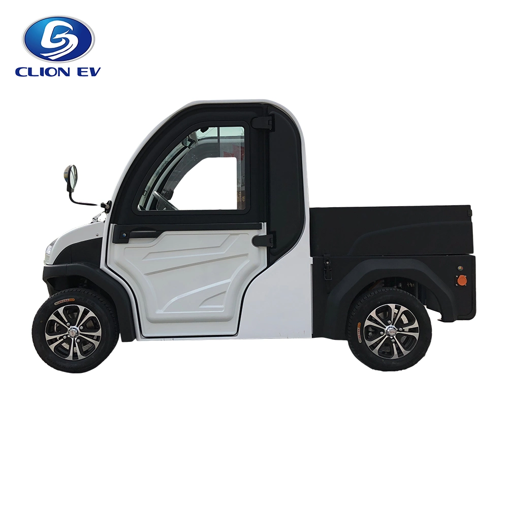 Electric Utility Vehicle Mini 4 Wheel Cargo Pickup Truck