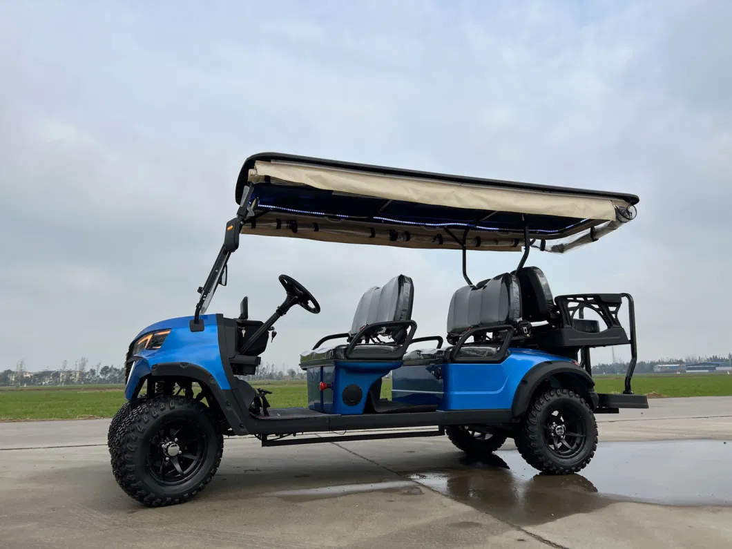 MMC Golf Cart Dealers Steel Frame 4 Seater Mini Golf Cart China 6 Seater off Road Golf Carts