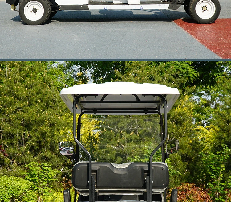 4-Wheel-Drive-Gas-Golf-Cart Green Power Programmer Petrol Engine Street Legal off Road Golf Cart