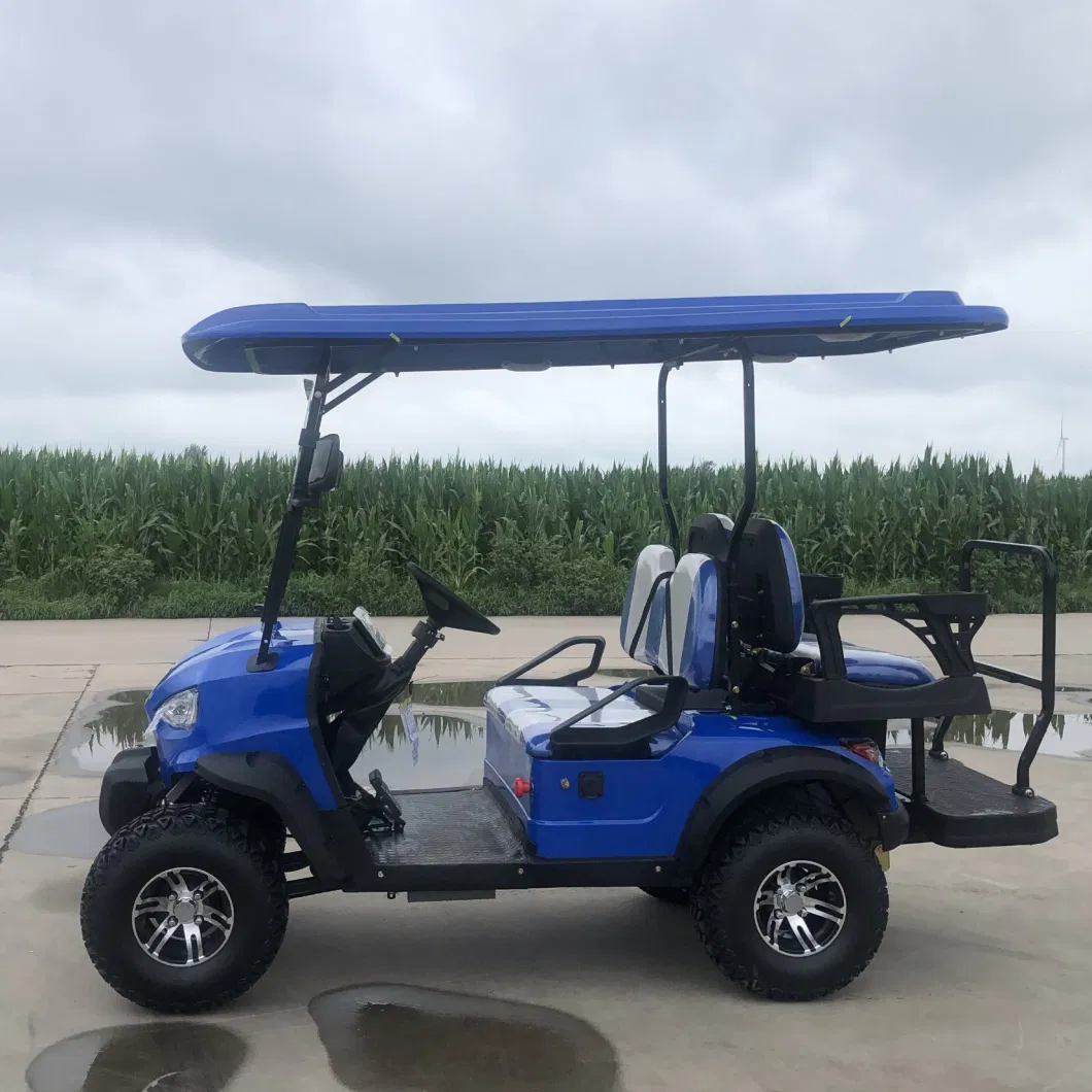 72V Electric Golf Cart 4 Seater 7kw Lithium off Road Golf Cart Hunting Golf Buggy