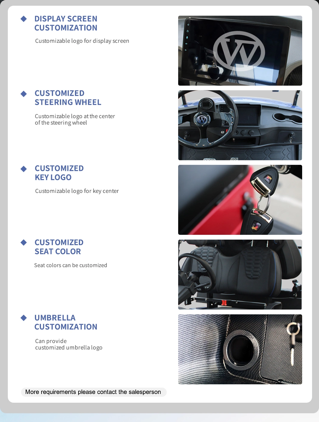 OEM Street Legal Approved Road Golf Buggy Lithium Battery Electric 4 Passengers Golf Cart