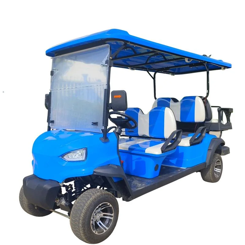 Lithium Battery Best Sellers Golf Buggy 2+2+2 Seater Forge Golf Cart