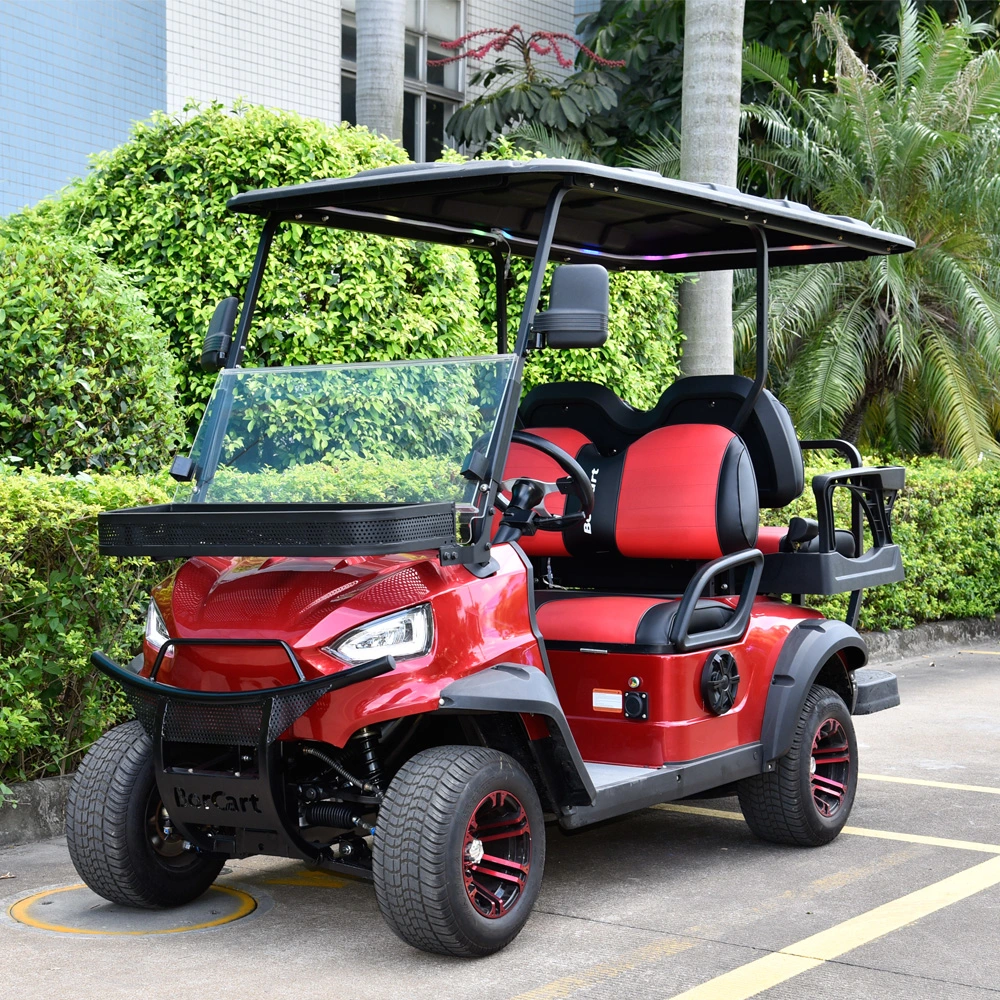 Borcart New Golf Carts Electric 7-Inch Screen Waterproof Standard Go Kart