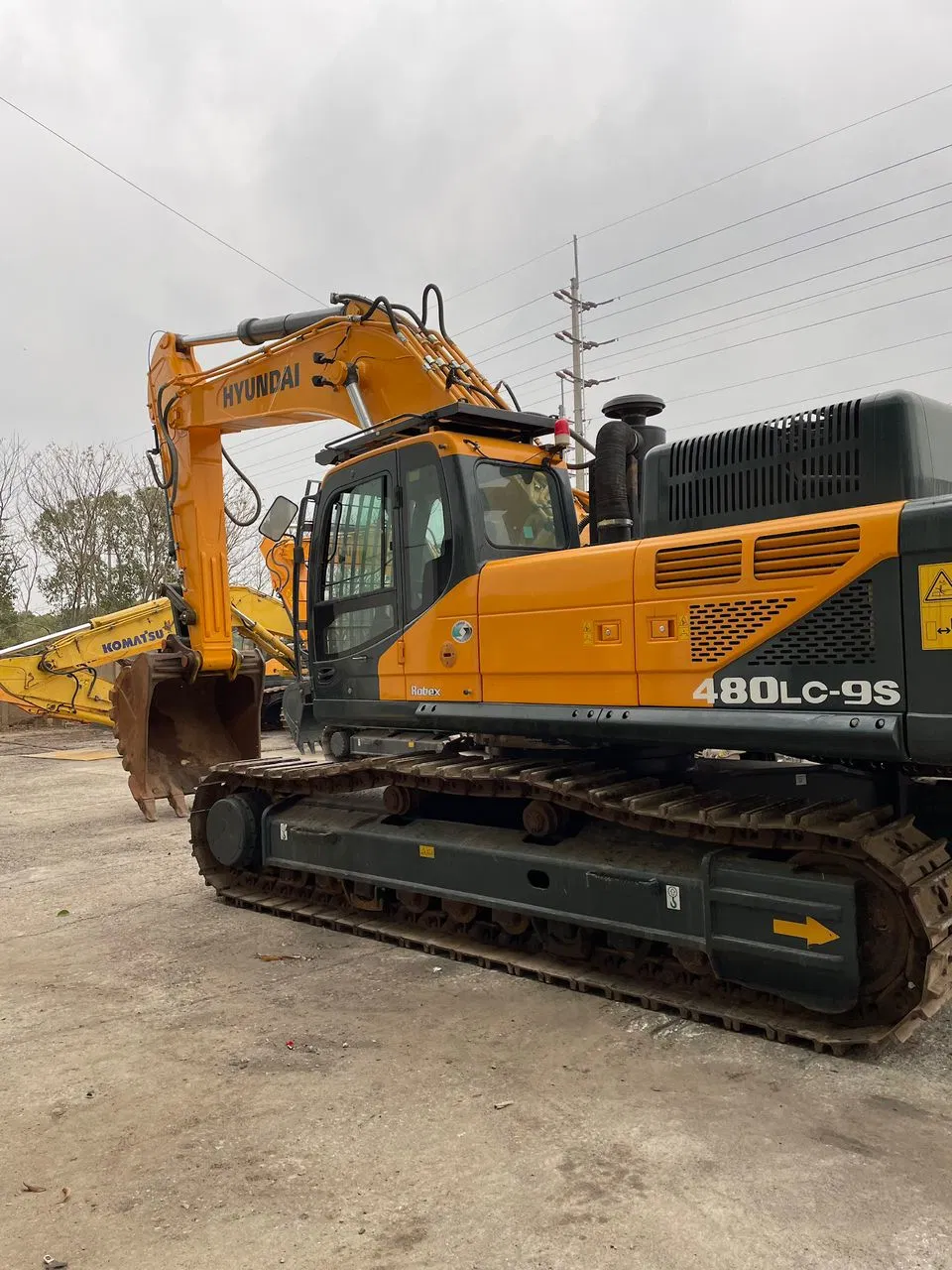 Original Second-Hand Excavator, Hyundai 480LC Newly Arrived Large Machine