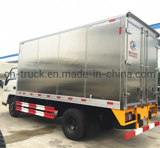 China New Jmc 3t 4ton Refrigerated Van Freezer Van Reefer Truck