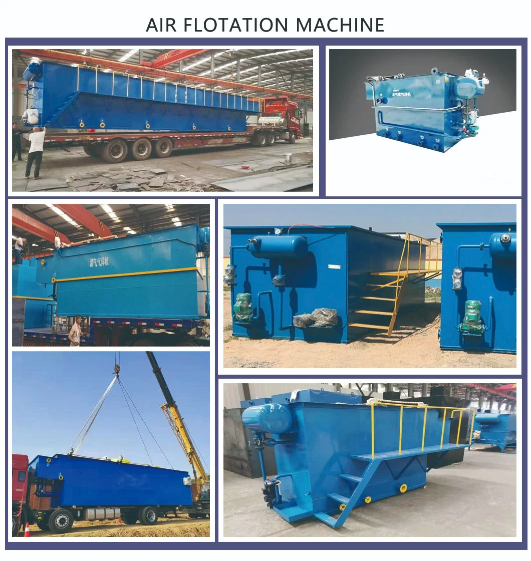 Dissolved Air Flotation Machine Meat Food Factory Sewage Treatment Equipment/ Daf Large